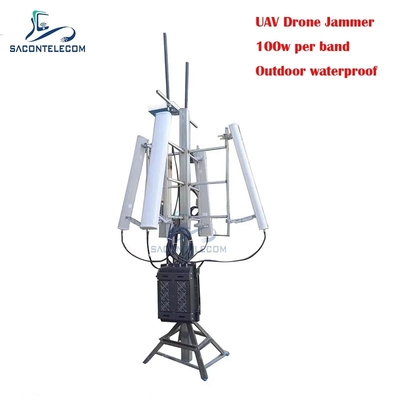 700W 屋外防水 3KM UAV ドローン信号妨害器 GPS信号妨害器