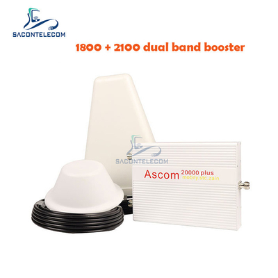 1800mhz 2100mhz ダブルバンドアンプ AGC B1 B3 Ascom 8000sqm